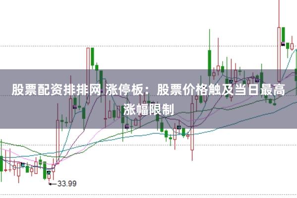 股票配资排排网 涨停板:股票价格触及当日最高涨幅限制