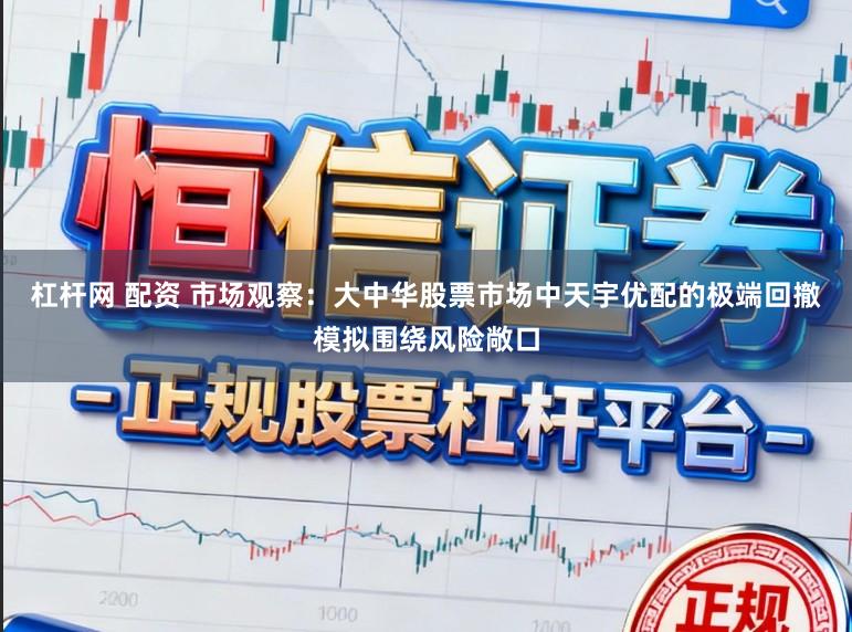杠杆网 配资 市场观察：大中华股票市场中天宇优配的极端回撤模拟围绕风险敞口