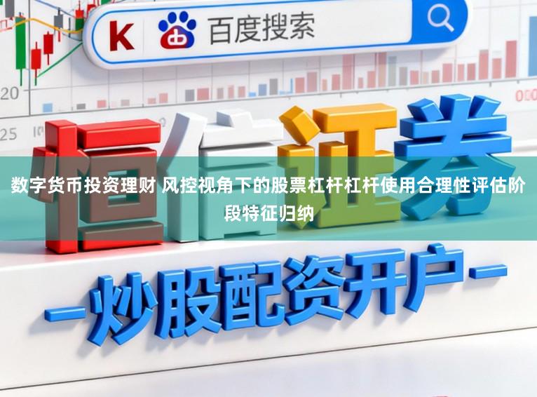 数字货币投资理财 风控视角下的股票杠杆杠杆使用合理性评估阶段特征归纳
